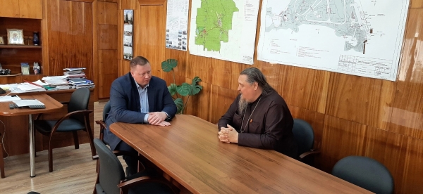 Благочинный Няндомского округа встретился с Главой района