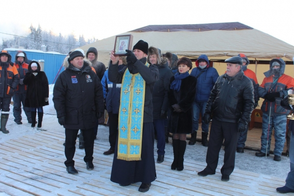 Котласский священник благословил начало строительства компрессорной станции «Новоприводинская»