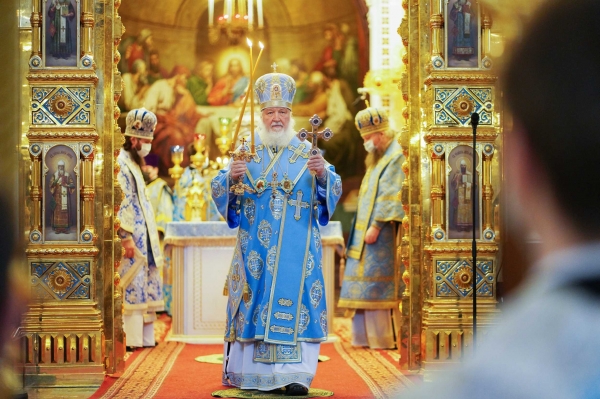 Патриаршая проповедь в праздник Казанской иконы Божией Матери после Литургии в Храме Христа Спасителя