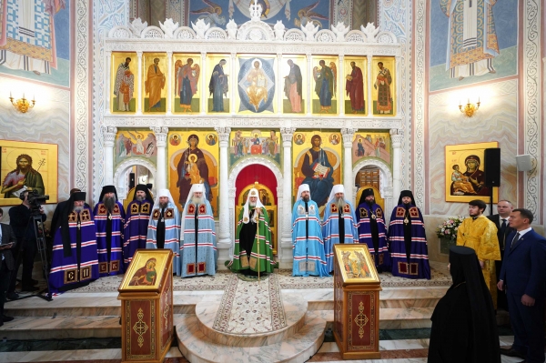 Патриаршая проповедь в Неделю 20-ю по Пятидесятнице после Литургии в Покровском Хотькове ставропигиальном монастыре