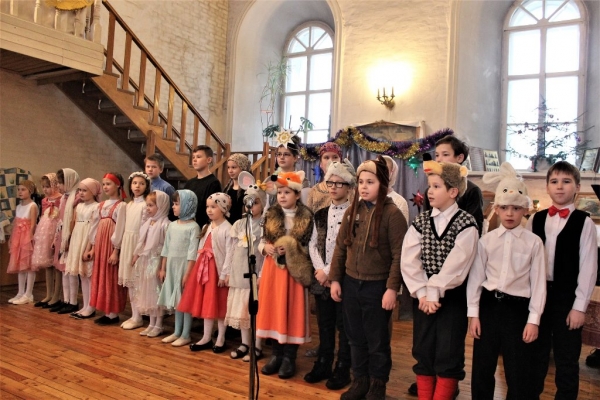 Рождественский концерт прошел в храме свв. Зосимы и Савватия г. Шенкурска