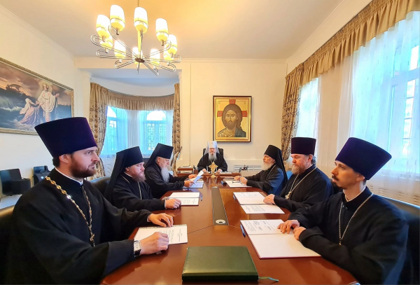 Епископ Василий принял участие в заседании Архиерейского совета Архангельской митрополии в Архангельске