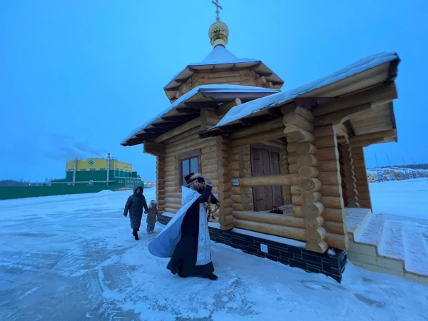 На территории Вельского УЛК освящена часовня свт. Николая Чудотворца