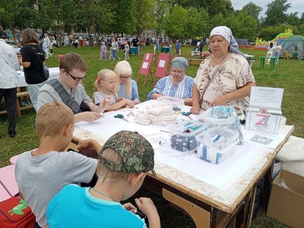 На Дне города прошла благотворительная акция в поддержку защитников нашего Отечества