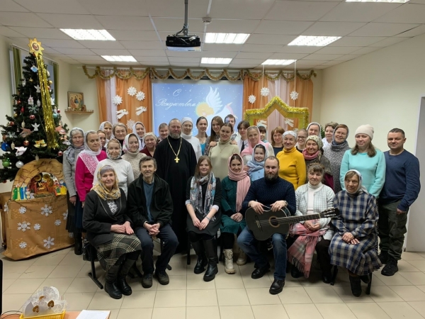 В Воскресной школе при Свято-Стефановском Кафедральном Соборе прошел Рождественский концерт