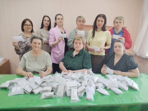 Мастер-класс по изготовлению «сухого душа» прошел в центре общения поколении в Коряжме