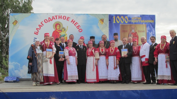 В Няндоме прошел Православно-патриотический фестиваль «Благодатное небо»