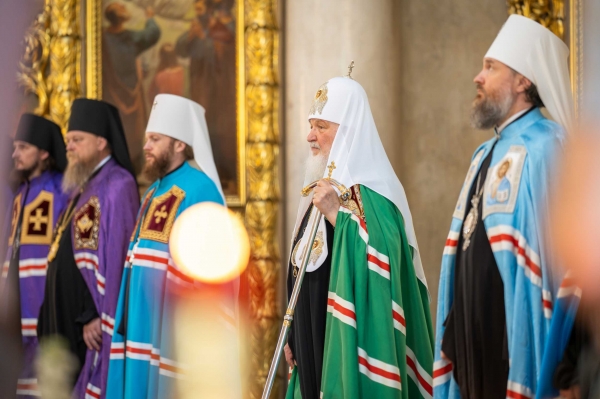 Патриаршая проповедь в праздник Вознесения Господня после Литургии в московском храме «Большое Вознесение»