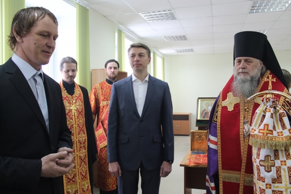 В Котласе состоялось освящение Духовно-Просветительского Центра во имя св. Стефана Пермского