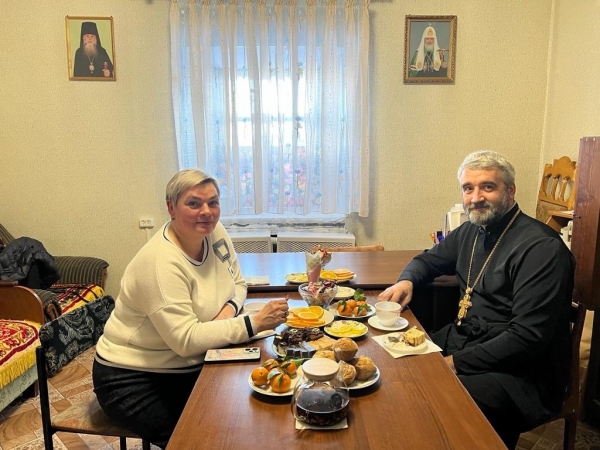 Протоиерей Стефан Яремчук встретился с Главой Шенкурского района