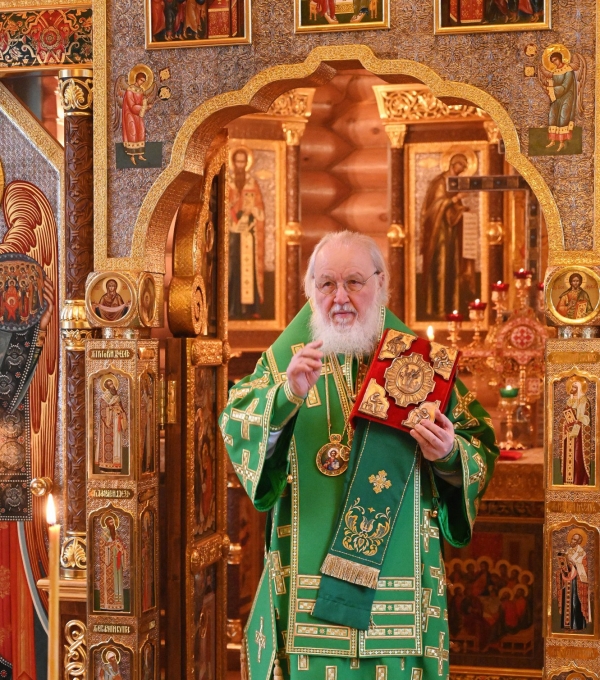 Патриаршая проповедь в Неделю 31-ю по Пятидесятнице после Литургии в Александро-Невском скиту