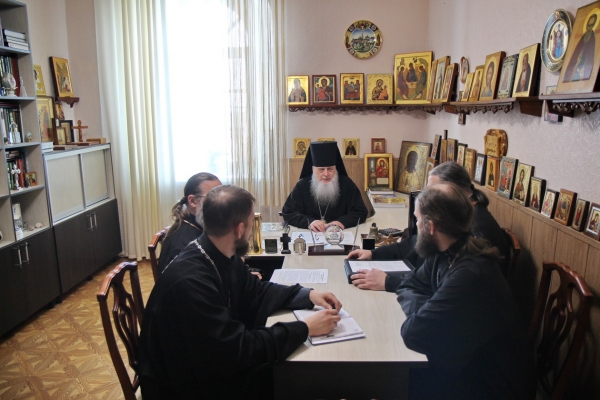 В Котласской епархии прошло собрание руководителей отделов