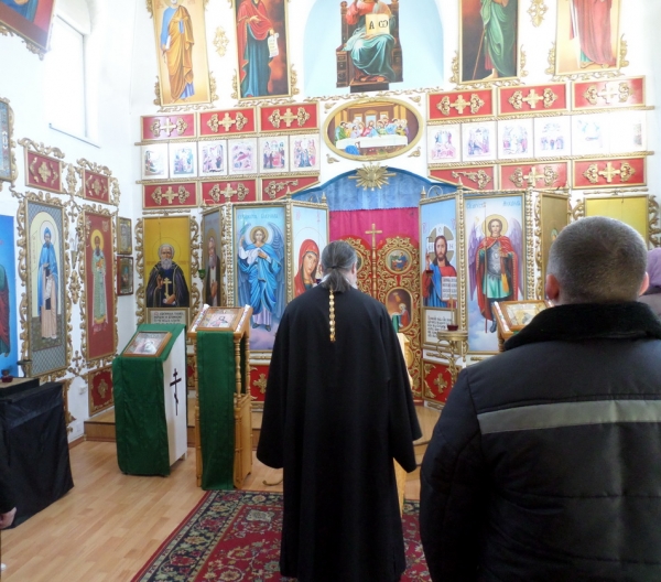 В исправительных учреждениях Архангельской области проходит «Неделя молитвы»