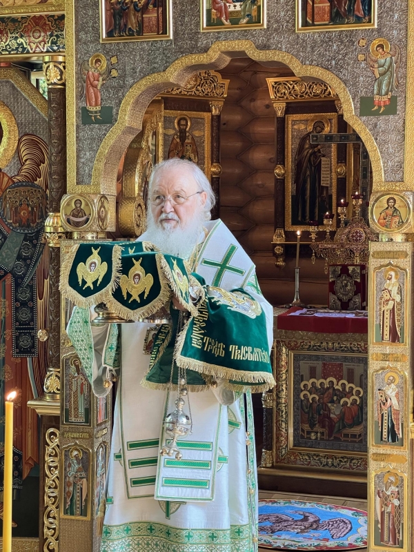 Патриаршая проповедь в Неделю 4-ю по Пятидесятнице, день памяти преподобного Сергия Радонежского