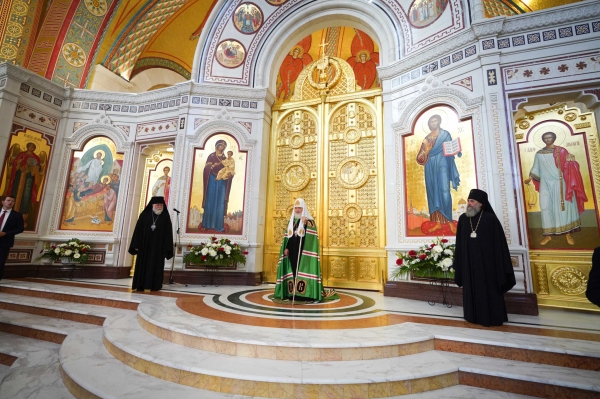 Патриаршая проповедь после вечернего богослужения в соборе Христа Спасителя г. Калининград