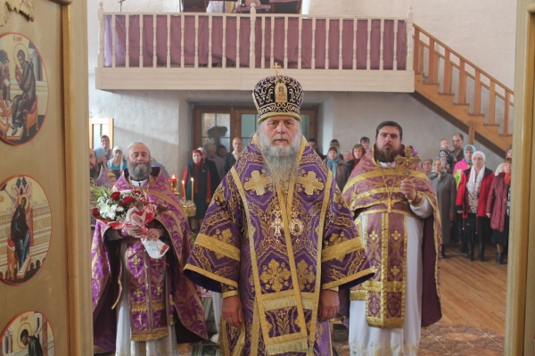 Завершился архипастырский визит епископа Василия в Вельское и Няндомское благочиния