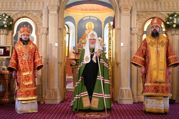 Патриаршая проповедь после Литургии в кафедральном соборе святых Жен-мироносиц в Баку