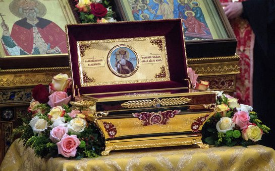 На Северном Кавказе мощам князя Владимира поклонились более 70 тысяч верующих