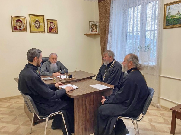 Епископ Василий провел рабочее совещание с духовенством Свято-Стефановского Кафедрального Собора