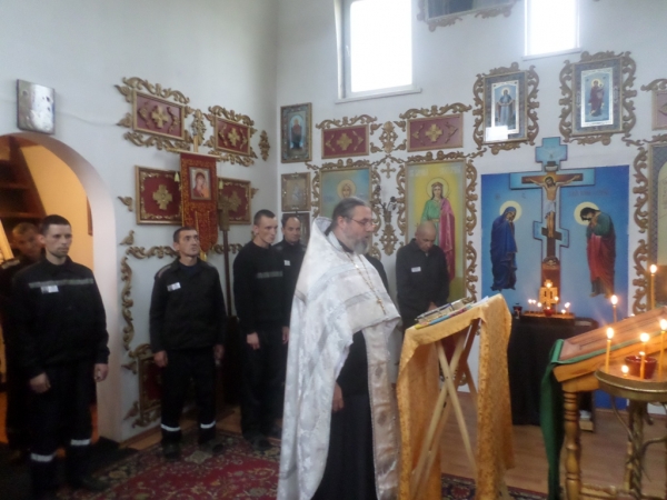 Неделя молитвы завершилась в тюремных храмах Архангельской области