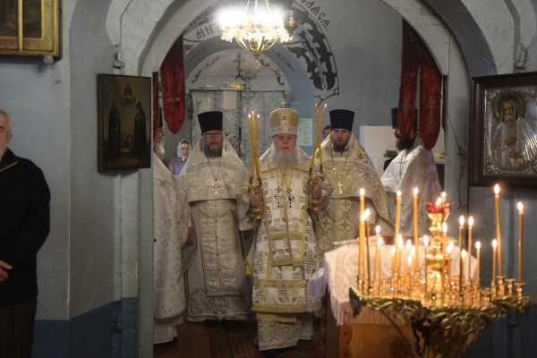Епископ Василий совершил Литургию в Туровце в день памяти мучеников 14 000 младенцев, от Ирода в Вифлееме убиенных