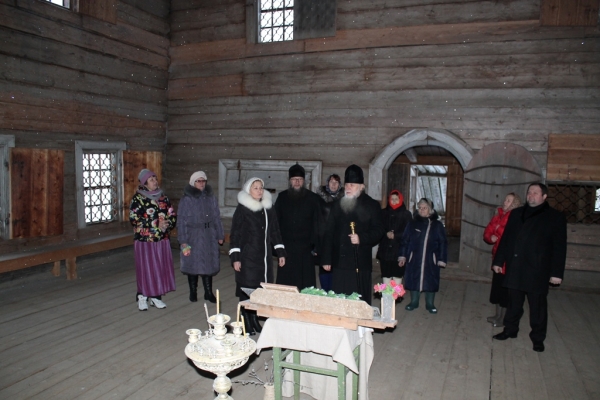 Епископ Василий с рабочим визитом посетил приходы Красноборского благочиния
