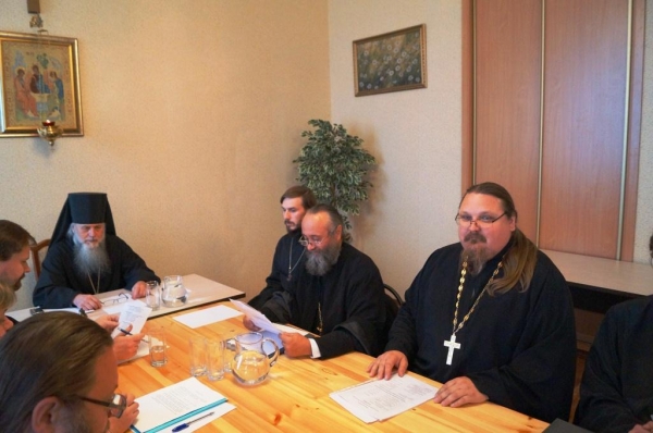 2 сентября состоялось заседание  Епархиального совета Котласской епархии