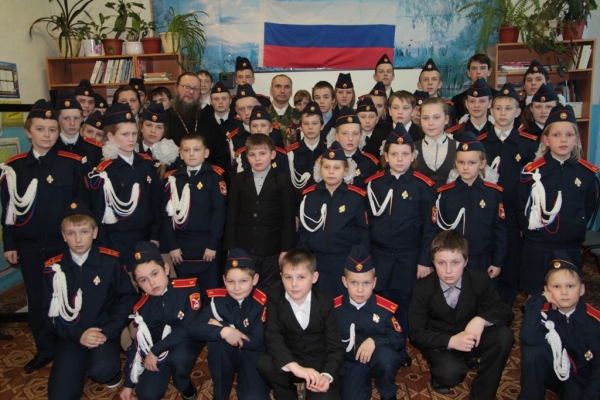 В Красноборске состоялось встреча с начальником отдела патриотического воспитания Александром Завериным