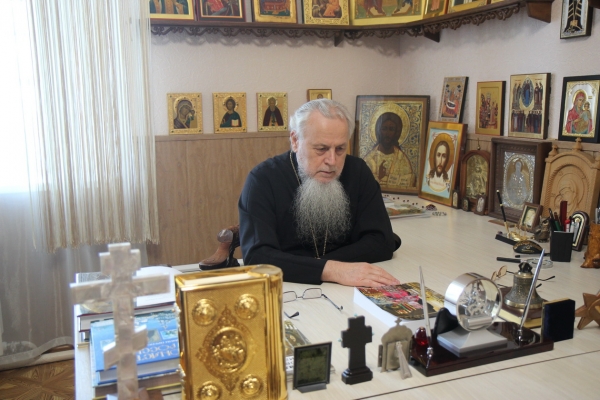 Епископ Василий принял участие в Архиерейском совете Архангельской митрополии