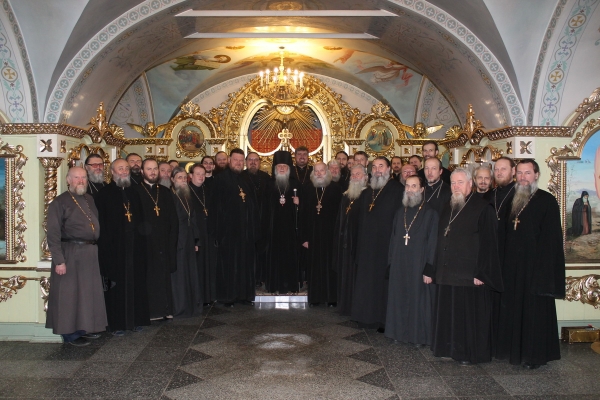 В Котласской епархии состоялось ежегодное собрание духовенства