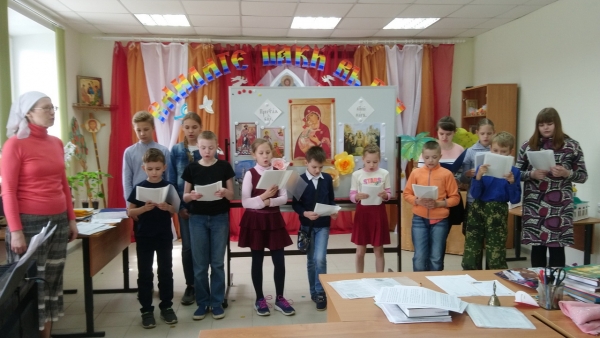 В Воскресной школе Свято-Стефановского храма прошло заключительное занятие 