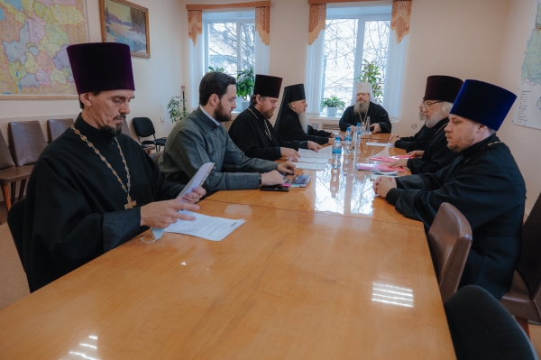 Епископ Василий принял участие в заседании Архиерейского совета