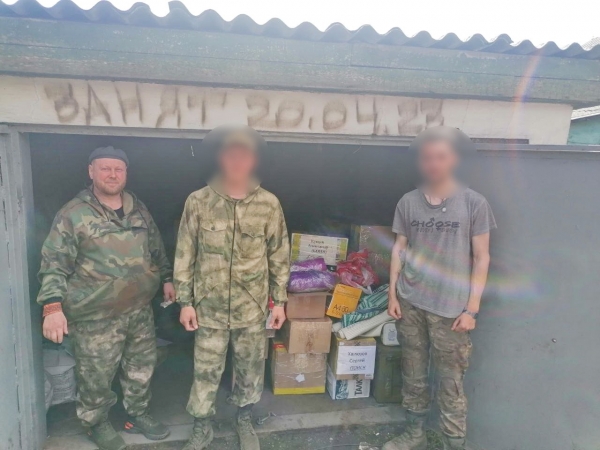 Няндомский священник доставил гуманитарную помощь для военнослужащих в зону СВО