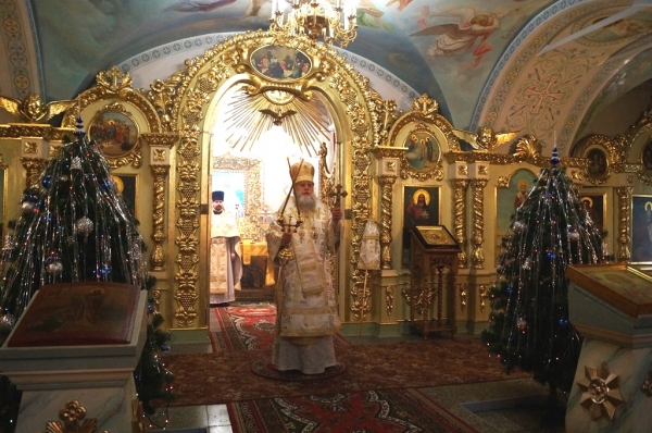 Епископ Василий 31 декабря 2016 года – 2 января 2017 года совершит Богослужения в Свято-Лонгиновом храме г. Коряжма