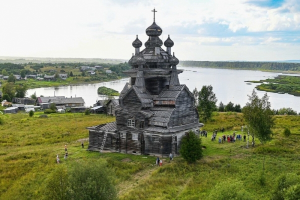 Фотограмметрия и лазерное сканирование: деревянные храмы Русского Севера оцифруют для будущих поколений