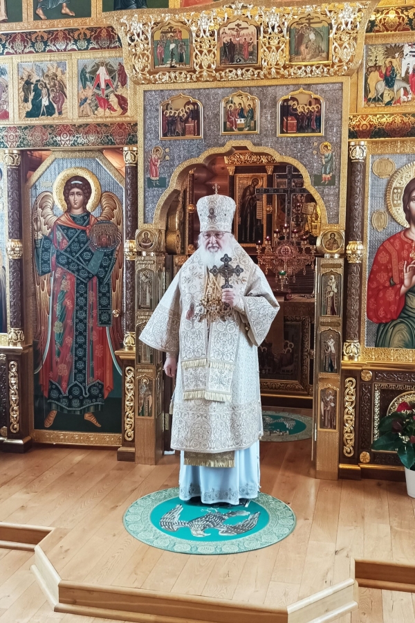 Проповедь Святейшего Патриарха Кирилла после Литургии в Александро-Невском скиту в тринадцатую годовщину интронизации Его Святейшества