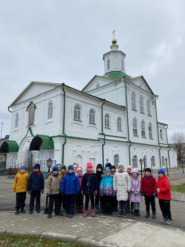 Ученики 1 класса Школы №3 г. Коряжма посетили Свято-Стефановский Кафедральный Собор г. Котласа
