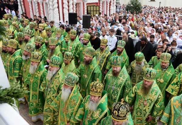 В Троице-Сергиевой лавре завершились общецерковные торжества, посвященные празднованию 700-летия преподобного Сергия Радонежского
